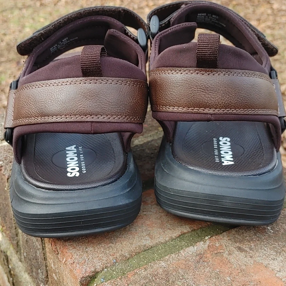 Men's Sonoma Sheldon Double Strap Sandal Size 11